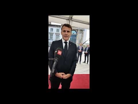 Macron asked about European cooperation with the Global South on security and development