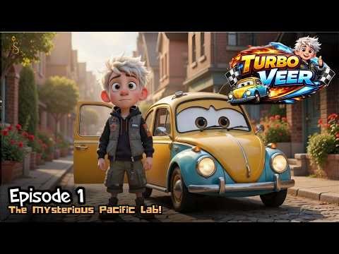 Turbo Veer | Episode 1: The Secret of the Mysterious Pacific Lab! 🔥| New Animation Series | English