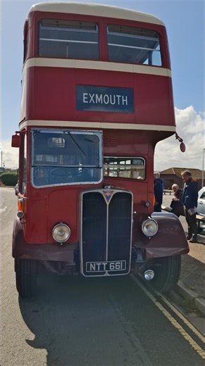 1952 AEC Regent 111 (Devon General) NTT 661 #buses #heritagetravel #vintage #exmouth #devon #fyp