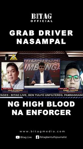 GRAB DRIVER NAHILO MATAPOS SAMPALIN NG TRAFFIC ENFORCER | BITAG AKSYON AGAD!