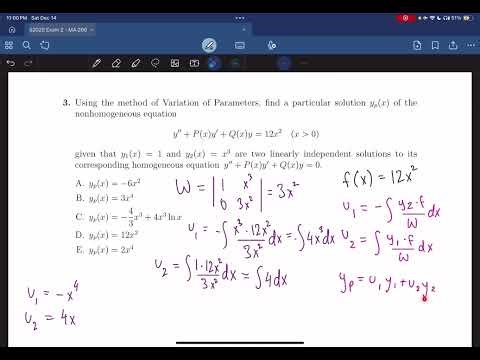 MA 266 Spring 2022 Exam 2