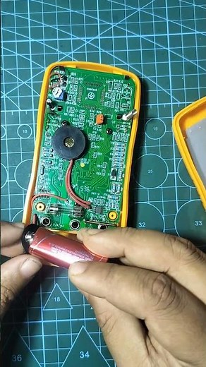 How to change the battery of Mastech MAS830L Multimeter #diy#youtubeshorts#multimeter#trendingshorts