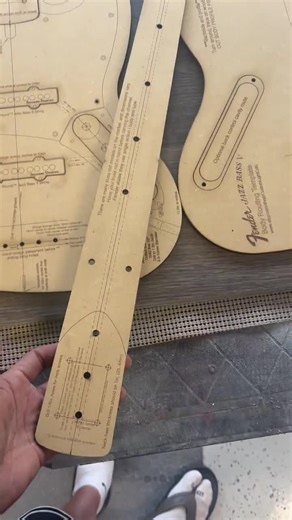 Jazz V Bass Style Complete Router Template Kit: DIY Electric Bass Building - Etsy