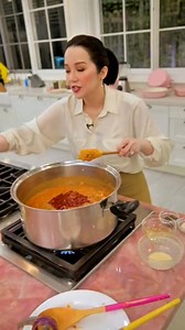 1.2M views · 15K reactions | Ms. Kris Aquino's delicious spaghetti recipe, finally revealed! Tara na't alamin ang sikreto sa kanyang espesyal na luto na perfect para sa pamilya! #SecretRevealed #spaghettirecipe | Elma Espina Estrebilla | Facebook