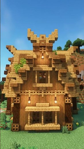 Viking Tavern / Mead hall 🍻#shorts #minecraft #tavern