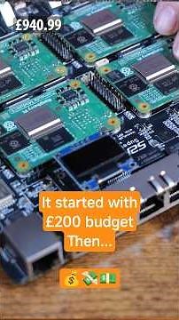 How I Accidentally Built a £1000 Raspberry Pi Cluster