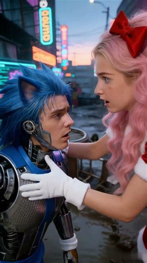 Amy met a robot that looks a lot like her ex-boyfriend.