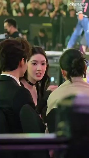 Wang Yuwen and Chen Xingxu at Tencent Video All-Star Night