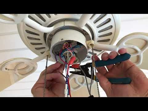 Ceiling fan won't run pt2 (More Detail)