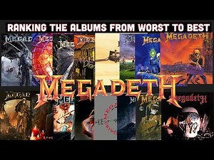 Megadeth Albums Ranked From Worst to Best #albumsranked #rankingthealbums #megadeth
