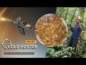 Finding a raw gold by GOLD HUNTER SMART DETECTOR | which works with four different search systems