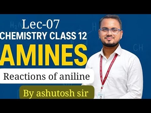 Lec-07 Electrophilic substitution reaction of Aniline|bromination of aniline|nitration of aniline