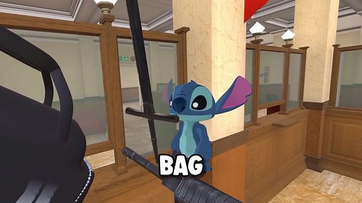 Stitch is new to this