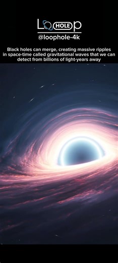 Black Holes Colides And The Universe Feels It #space #shorts