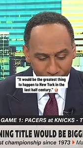 1.2K reactions · 64 shares | @stephenasmith can’t contain his excitement for a potential Knicks title  | ESPN First Take | Facebook