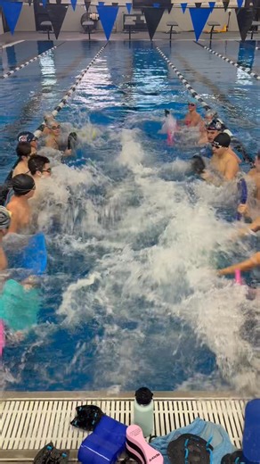 5.4K views · 51 reactions | BIRTHDAY SWIM FOR MORGAN!!!!拾 | MCHS Swim Team | Facebook