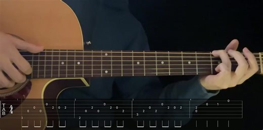 Wonderful Tonight Fingerstyle Guitar Tabs Tutorial