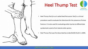 Heel Thump Test Explained Easily | OrthoFixar