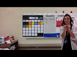 1st Grade Number Corner 9-8-20
