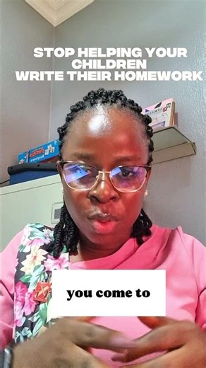 Stop Helping Your Child With Homework!