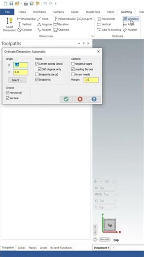 GIỚI THIỆU CÔNG CỤ WINDOW TRÊN MASTERCAM #mastercam #cnc #giacongcnc #cokhi