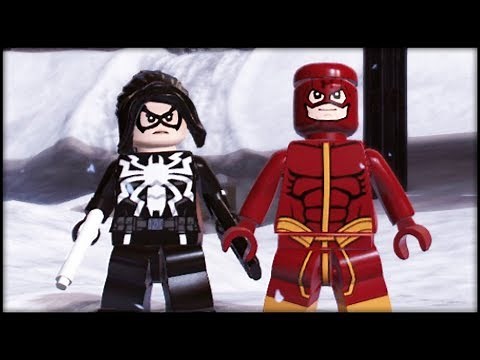 LEGO Marvel Superheroes 2 Creating The Flash & Black Widow! Customs!