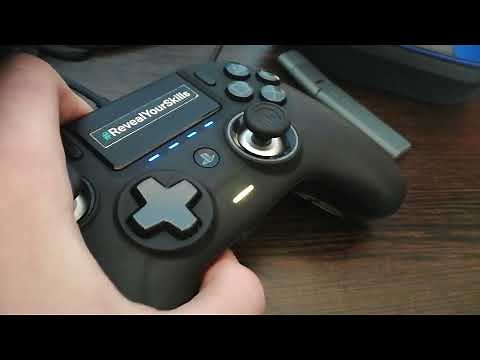 how to connect a nacon pro controller on ps4