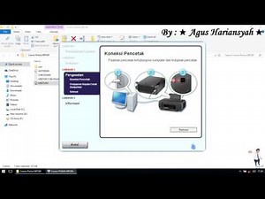 Cara Menginstal Driver Canon MP280 Full / How To Install Driver Canon MP280 Full
