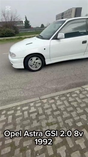 Opel Astra GSI 2.0L 8v 1992 #vintage #automobile #vintagecar #opel #astra #opelastra #astra #oldcar