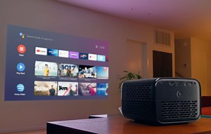 Vidéoprojecteurs: Que valent les images géantes des tout petits appareils nomades LED Android TV ?