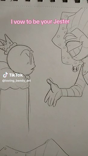 POV: Jester ain't what he seems to be. (evil Jester au? 👁️) #art #doodle #jester #cyclops #clown #sketch #drawing #yn #cute #evil #demon #fyp #foryou #foryoupage #fypシ #funny #sharpteeth #king #queen #roleswap