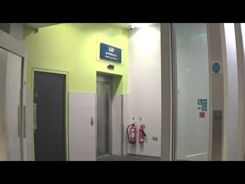 Kone EcoDisc Elevator At The Newry Train Station