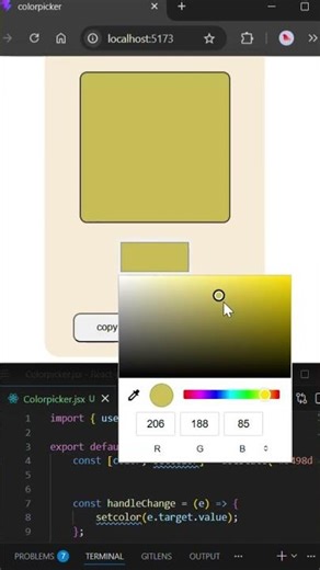 color picker #react #css #coding #software