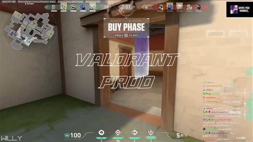 【无畏契约】PROD 极具观赏性的打法直播精彩操作集锦！