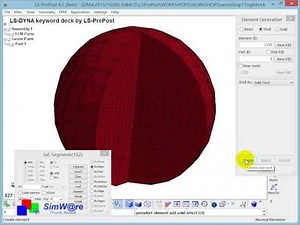 LS-PrePost Workshop11 - Element Generation