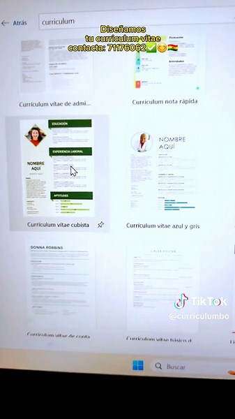 Cómo hacer Curriculum vitae simple en Word