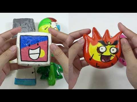 Do you like BFDI clay cracking? -281 x1.3 II Stress Relief II ASMR #bfdi #objectshow