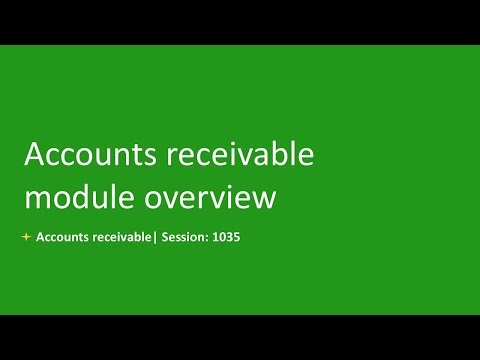 [Arabic] 1035 - Accounts receivable module overview