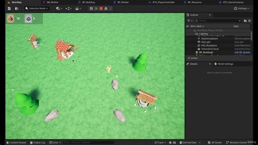 虚幻引擎 5：RTS 游戏（实时战略）
