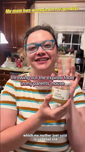 My mom has a magical refrigerator 🥰😂😎 #funny #cute #momlife