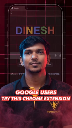 Funnels & Ads on Instagram: "Google Users — Don’t Miss This New Chrome Extension ✏️✨ This Chrome extension lets you customize Google by changing the name on the homepage to your own name 😄. Instead of seeing the default Google text, you can personalize it with your name or any word you like — just for fun or a personal touch. It’s simple to use, lightweight, and works instantly without affecting Google’s functionality ⚡. Perfect for personalization lovers who enjoy customizing their browser exp