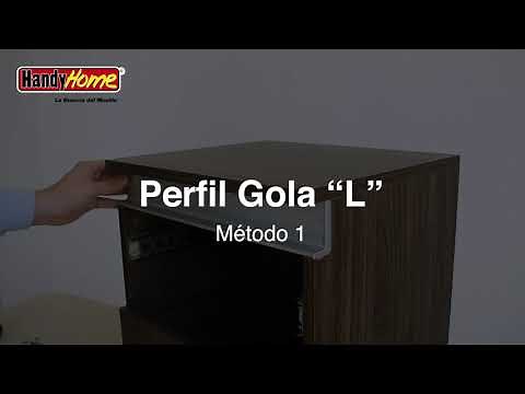 ¿Como instalar un Perfil Gola "L"?