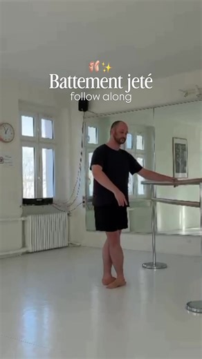 Follow Along Battement Jeté Exercise for Ballet Beginners