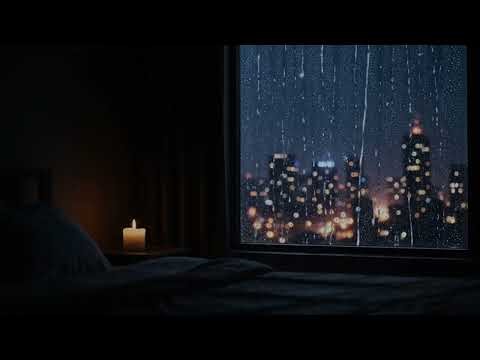 🌧️ Midnight Rain on Window for Deep Sleep
