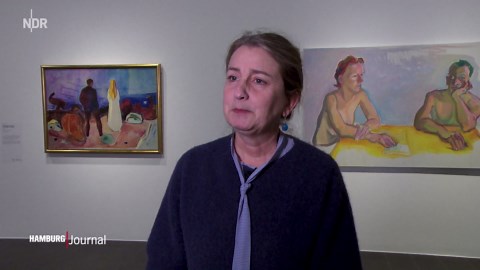 Doppelschau: Maria Lassnig und Edvard Munch in der Kunsthalle