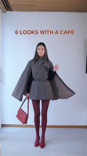 How to style capes? What to wear with capes? 6 looks for capes ❤️ Retro Stage haul review ✨ trends