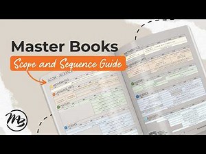 Master Books Scope and Sequence Guide | How to Plan Your Homeschool Curriculum