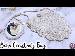 CROCHET “Boho” Crossbody Bag | Tutorial