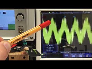 Frequency Measurement of HB100 Doppler Radar with BNC 865 Signal Generator