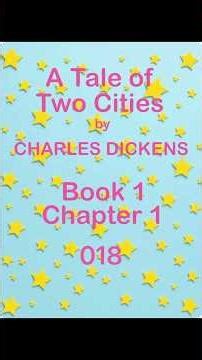 Read along text! (中英對照) A tale of two cities book 1 chapter 1 018